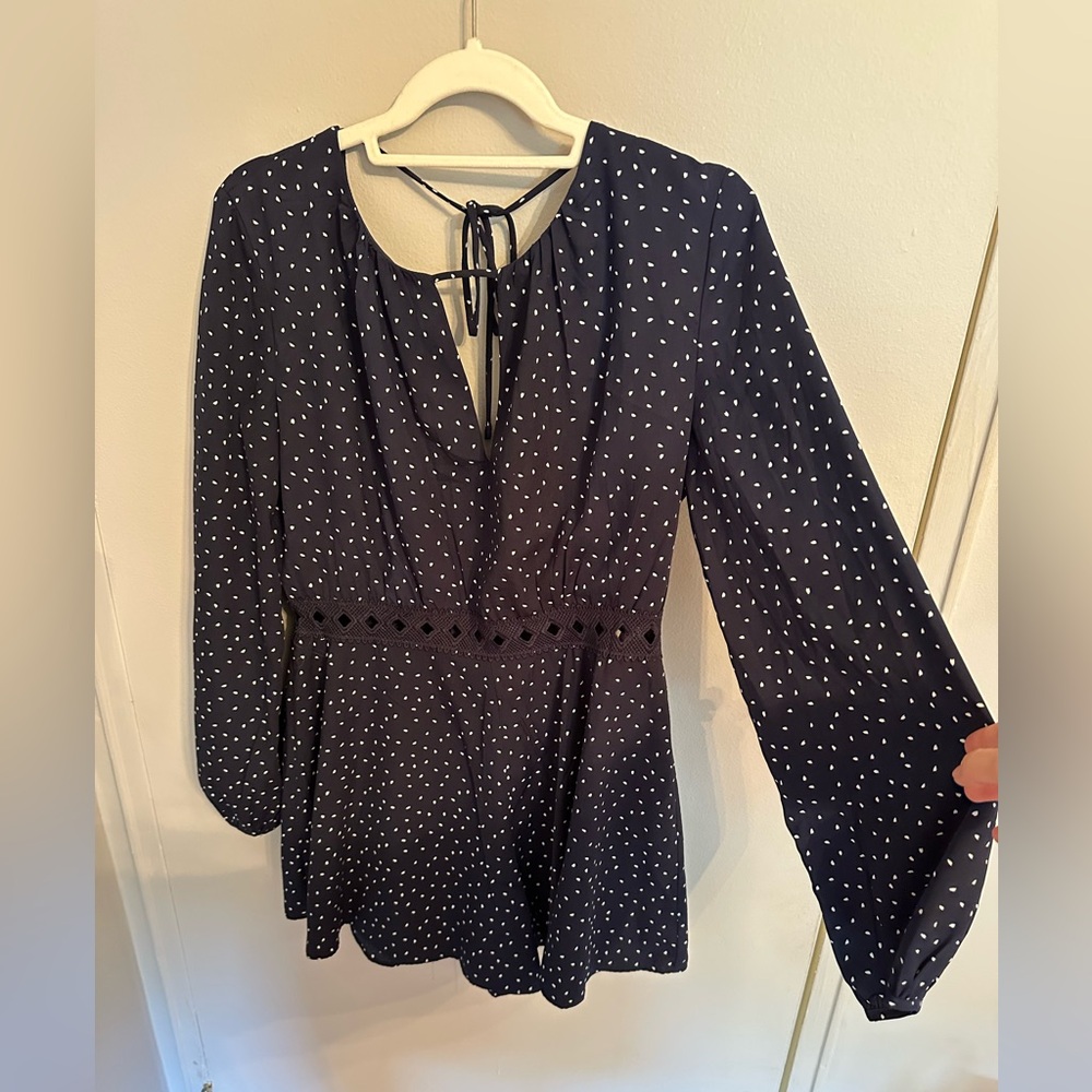Blue romper